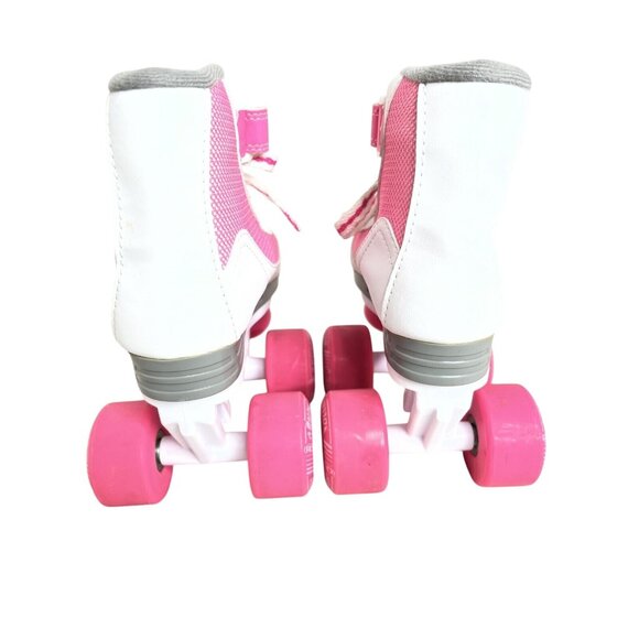 Roller Derby Firestar Girls Roller Skates Size 12 Pink & White - Picture 5 of 6